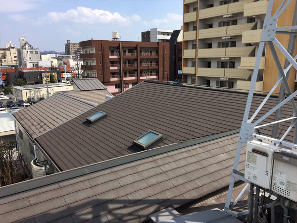 屋根改修工事　改修前